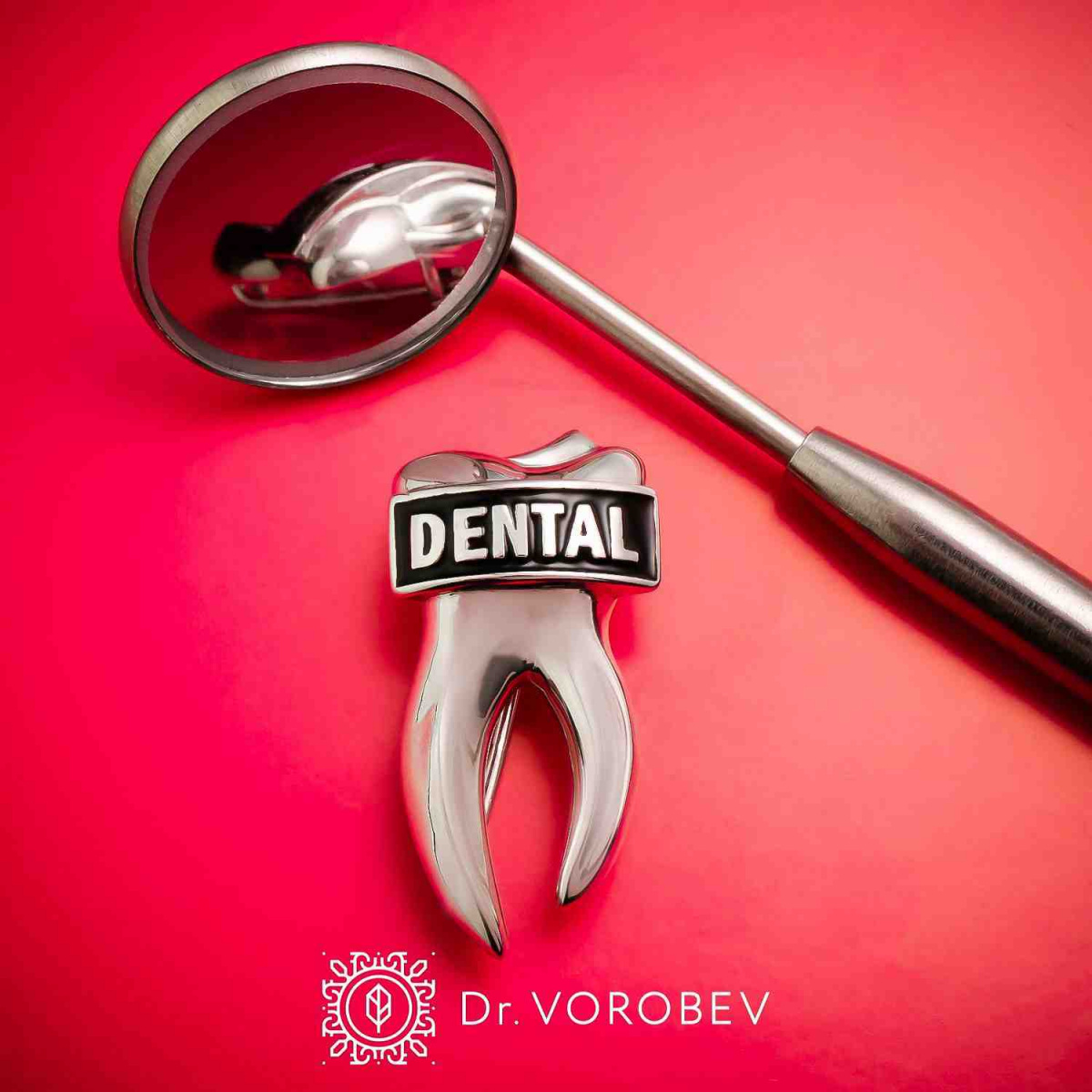 Брошь "Зубик DENTAL"