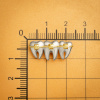 Брошь "3 Зуба"