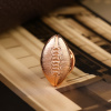Пин "Мяч для регби" позолота