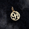 Кулон "9 3/4" позолота