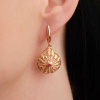 Серьги "Молочные железы" позолота